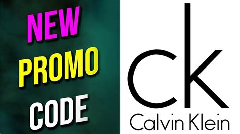 calvin klein promo code